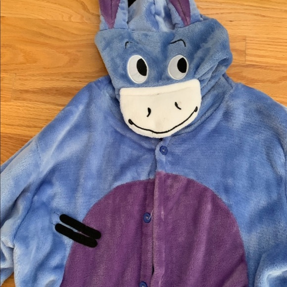 Eeyore Onesie Pajamas - Picture 3 of 5